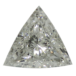 0.62 ct Trillion Diamond : G / SI2