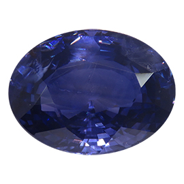 19.60 ct Oval Blue Sapphire : Violet Blue