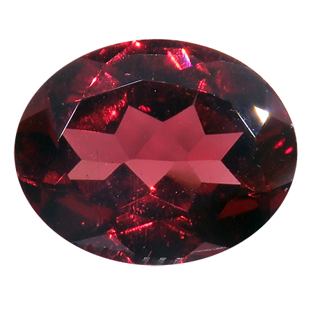 2.62 ct Oval Garnet : Reddish Brown