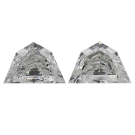 1.51 cttw Pair of Cadilac Diamonds Shape: H / VS1