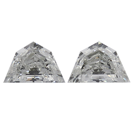 1.51 cttw Pair of Cadilac Natural Diamonds Shape: H / VS1