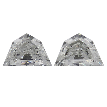 1.51 cttw Pair of Cadilac Diamonds Shape: H / VS1