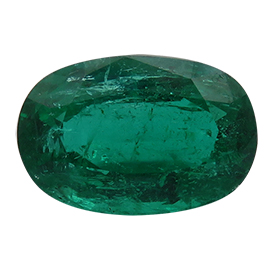 9.16 ct Oval Emerald : Intense Green