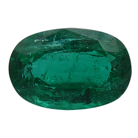 9.16 ct Intense Green Oval Natural Emerald