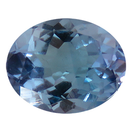 0.61 ct Oval Tanzanite : Light Royal Blue