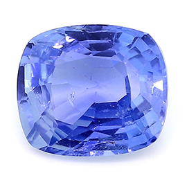 1.58 ct Cushion Cut Blue Sapphire : Blue