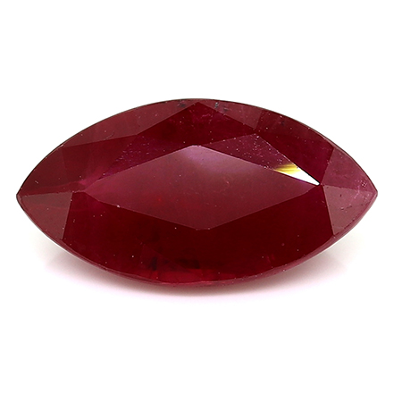 2.21 ct Marquise Ruby : Deep Rich Red