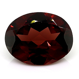 2.08 ct Oval Garnet : Reddish Brown