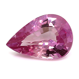 0.76 ct Pear Shape Pink Sapphire : Fine Pink