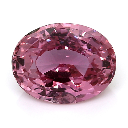 1.70 ct Oval Pink Sapphire : Rich Pink