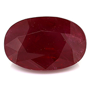 2.52 ct Rich Pigeon Blood Red Oval Natural Ruby