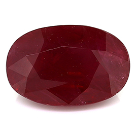 2.52 ct Rich Pigeon Blood Red Oval Natural Ruby