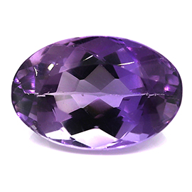 12.73 ct Oval Amethyst : Soft Purple