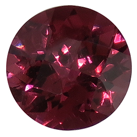 1.00 ct Violet Red Round Natural Garnet