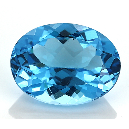 22.18 ct Oval Topaz : Rich Blue