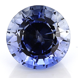 1.64 ct Round Blue Sapphire : Fine Blue