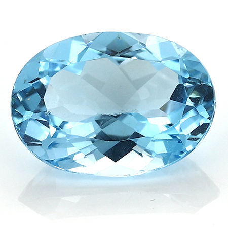 9.95 ct Oval Topaz : Fine Blue