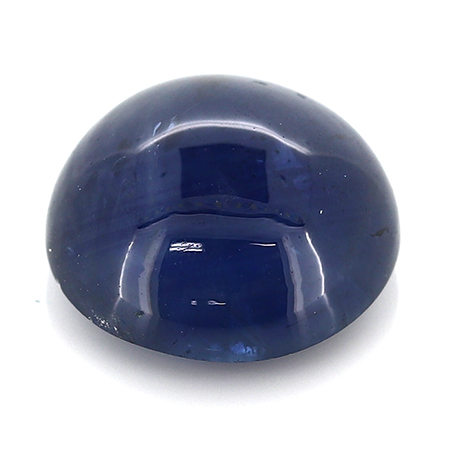 3.87 ct Cabochon Blue Sapphire : Navy Blue