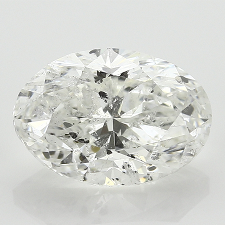 3.04 ct Oval Diamond : G / I1