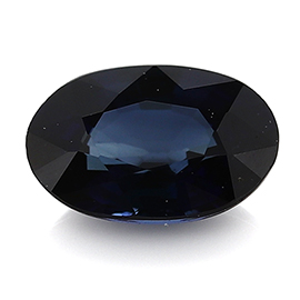 0.31 ct Deep Royal Blue Oval Natural Blue Sapphire