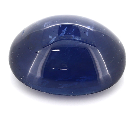 3.26 ct Fine Navy Blue Cabochon Natural Blue Sapphire