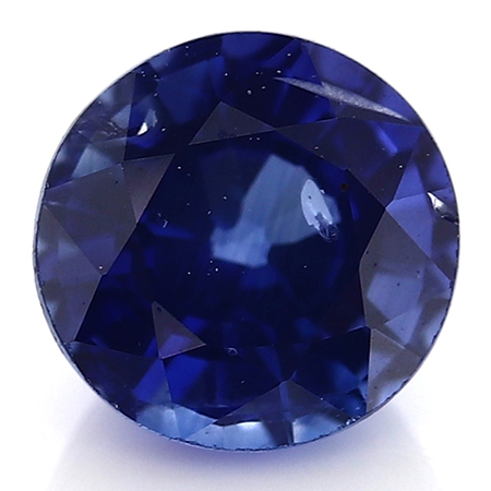 0.50 ct Royal Blue Round Natural Sapphire