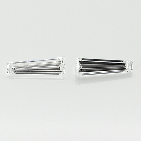 0.44 cttw Pair of Taper Baguette Diamonds : F / VS1