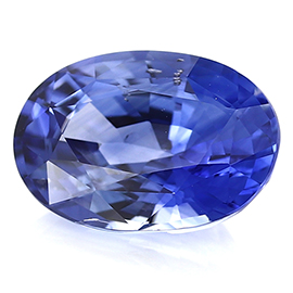 4.00 ct Oval Blue Sapphire : Blue