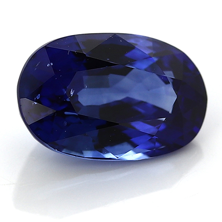 1.81 ct Oval Blue Sapphire : Deep Rich Blue