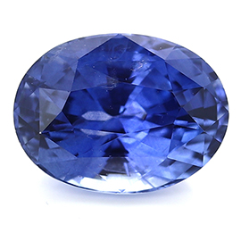3.03 ct Oval Blue Sapphire : Royal Blue