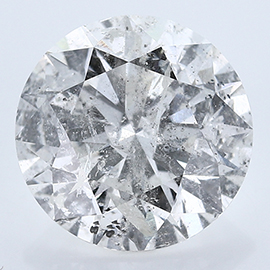 5.22 ct Round Diamond : H / I2