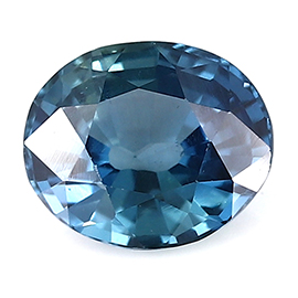 1.40 ct Oval Blue Sapphire : Deep Rich Blue
