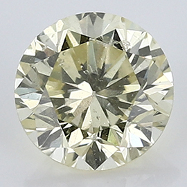 0.38 ct Round Natural Diamond : W-X / SI2