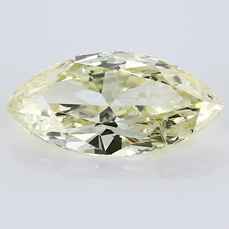 1.45 ct Marquise Diamond : Fancy Light Yellow / I1