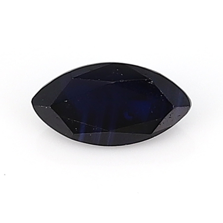 0.12 ct Marquise Blue Sapphire : Deep Blue