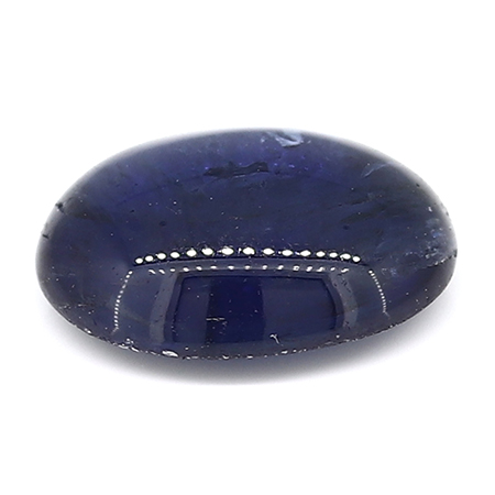 2.22 ct Cabochon Blue Sapphire : Deep Darkish Blue