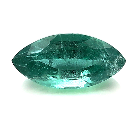 0.87 ct Grass Green Marquise Natural Emerald