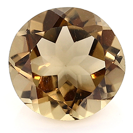 3.05 ct Round Quartz : Rich Brown