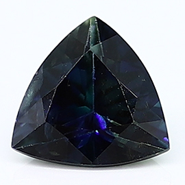2.91 ct Darkish Blue Trillion Natural Blue Sapphire