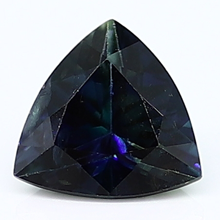2.91 ct Darkish Blue Trillion Natural Blue Sapphire