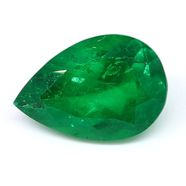2.80 ct Pear Shape Emerald : Rich Muzo Green