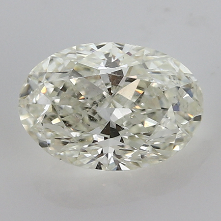 1.28 ct Oval Natural Diamond : L / SI1