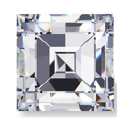 0.13 ct Carre Diamond : D-F/ VS