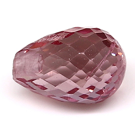 0.86 ct  Briolette  Pink Sapphire : Pink