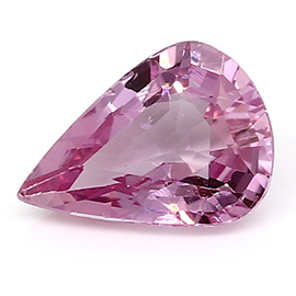 0.66 ct Pear Shape Pink Sapphire : Fine Pink