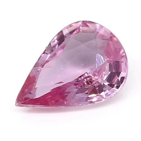 0.68 ct Pear Shape Pink Sapphire : Fine Pink