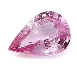 0.69 ct Pear Shape Pink Sapphire : Fine Pink