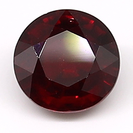 2.39 ct Red Round Natural Ruby
