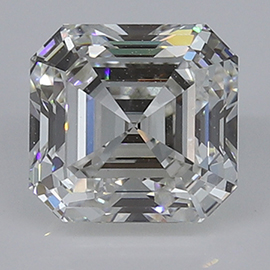 1.50 ct Asscher Cut Natural Diamond : G / VS1