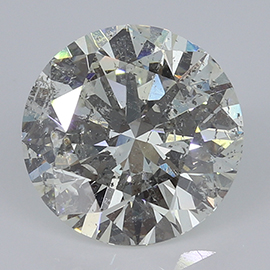 5.00 ct Round Natural Diamond : G / I1
